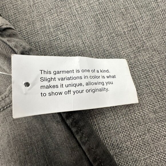 NEW! INC International Concepts Shorts High Rise Frayed Hem Denim Gray 12 Cotton - Picture 4 of 16